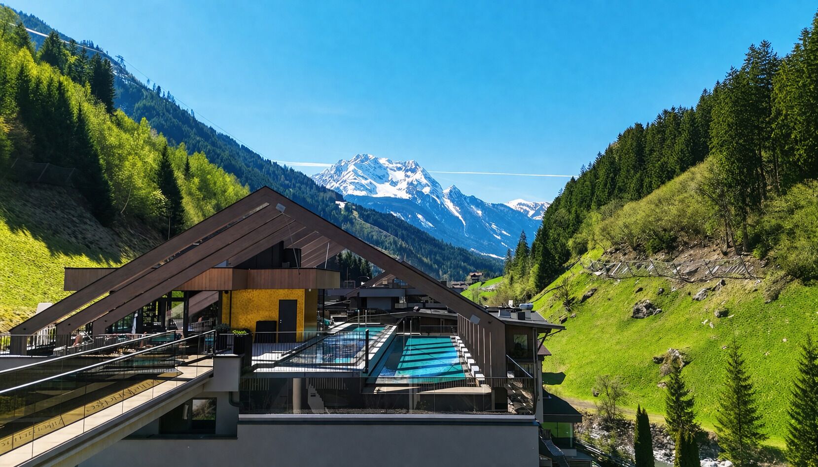 Fachada de la propiedad