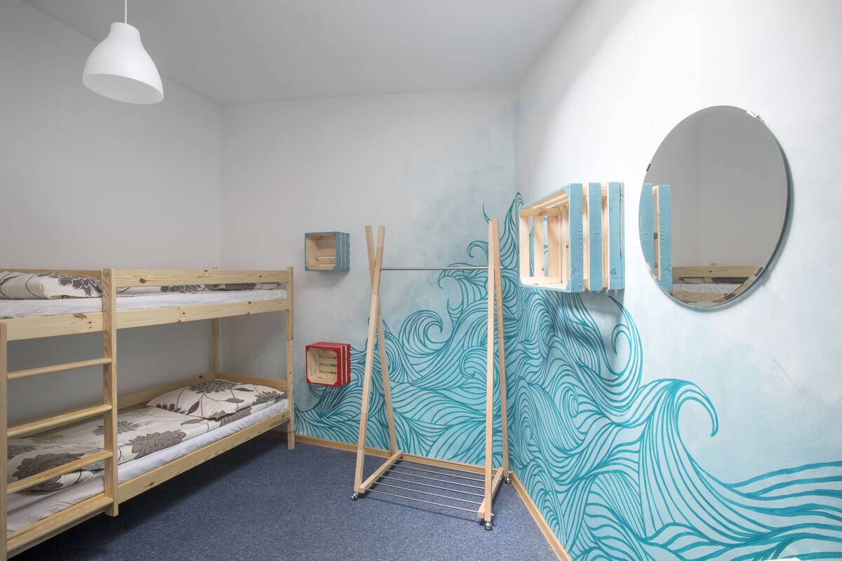 Quadruple Room, Shared Bathroom | Blackout drapes, iron/ironing board, free WiFi