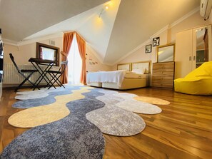 Appartement Penthouse Deluxe | 1 chambre, literie de qualité, lit avec matelas Select Comfort