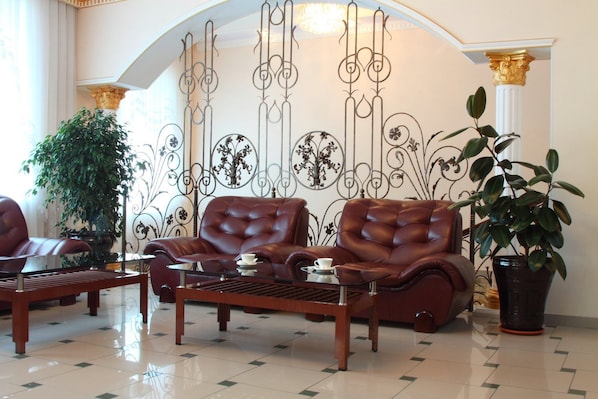 Zona de estar del vestíbulo