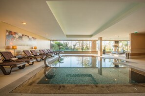 Espace de soins pour les couples, sauna, bain à remous, hammam