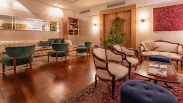 Sala de estar en el lobby