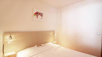 2 chambres, fer et planche Ă repasser, Wi-Fi gratuit