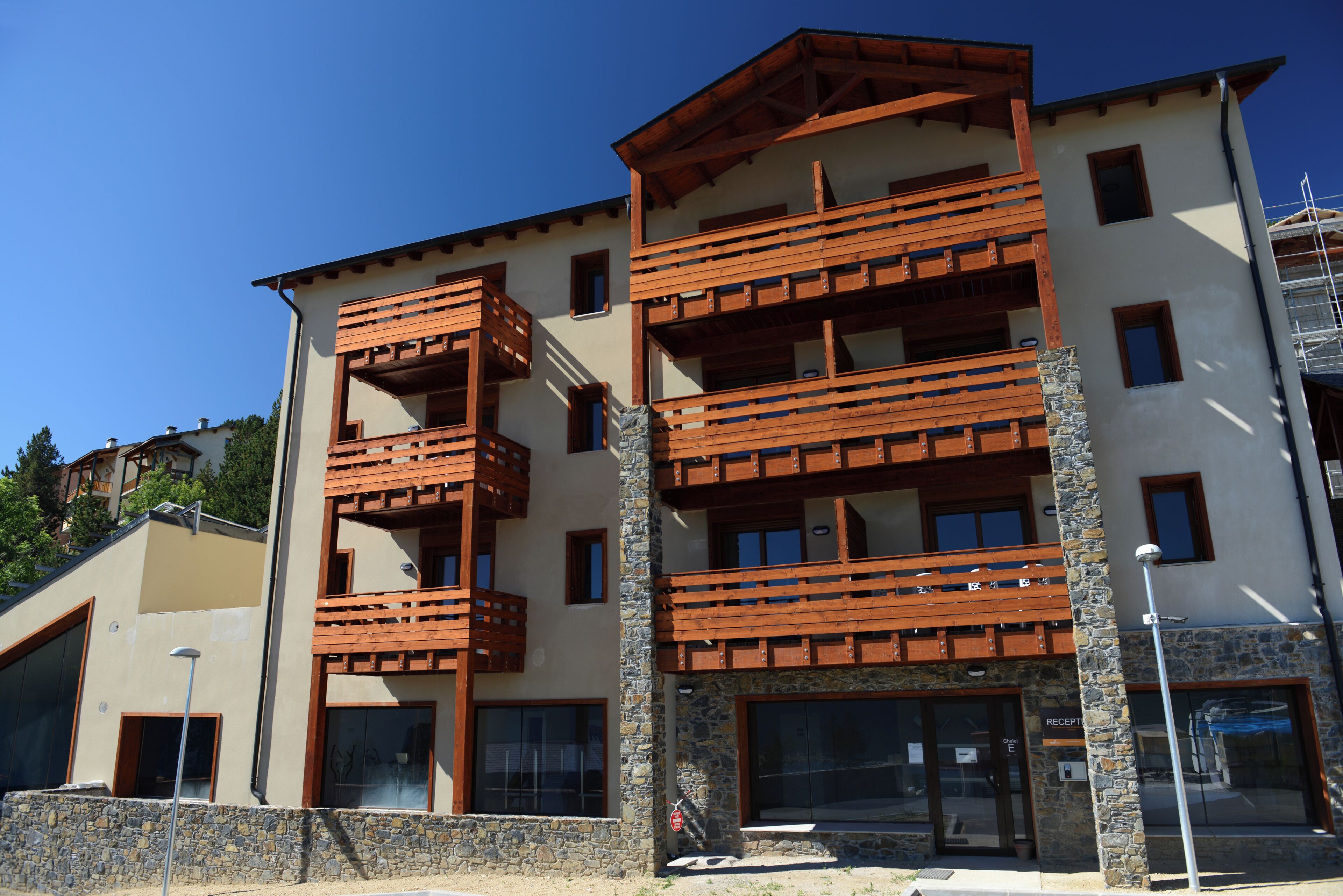 Façade de l’hébergement