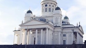 A large, white building with multiple domes and columns, likely a significant historical or cultural landmark. - Omena Hotel Helsinki City Center (Helsinki)