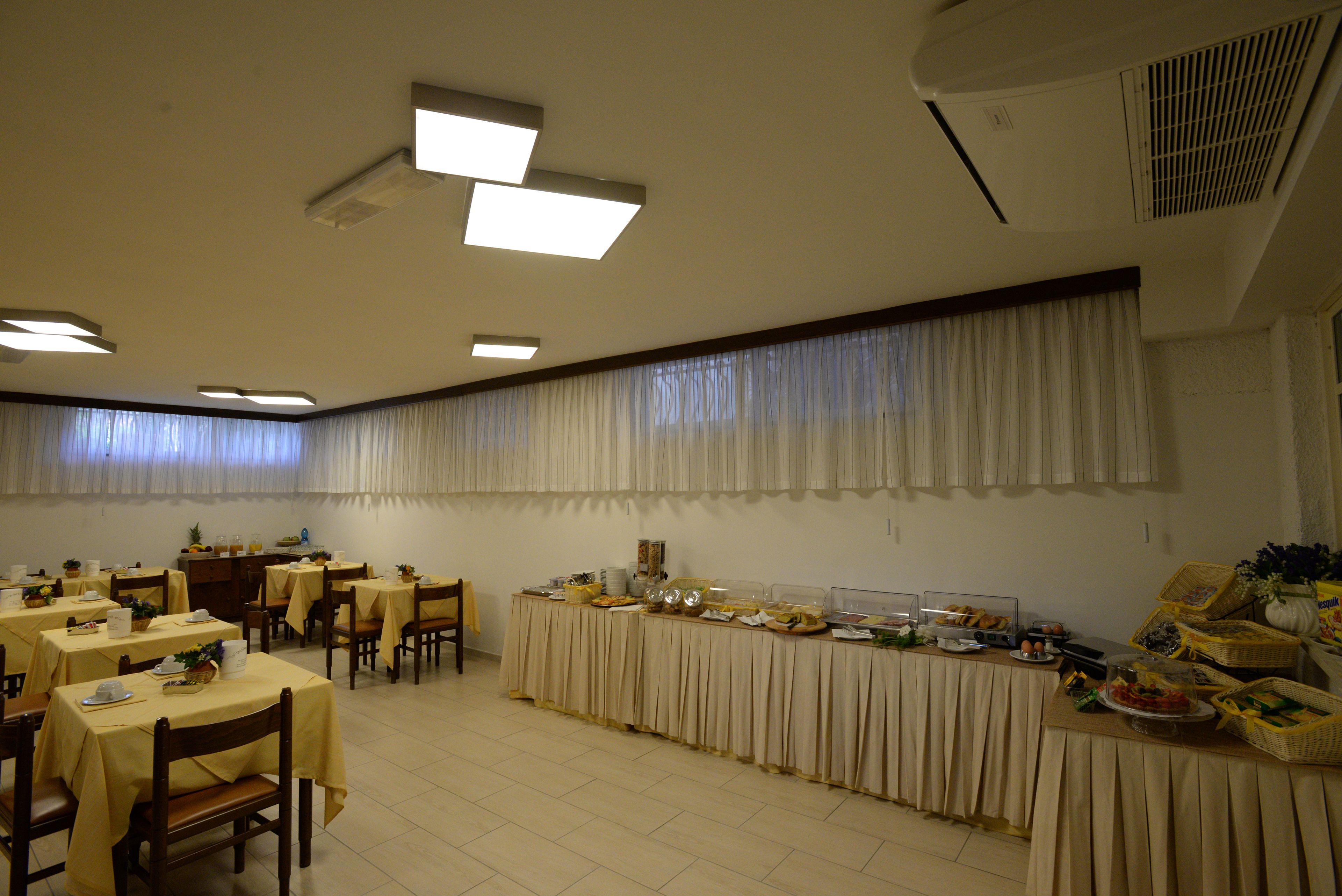 daily buffet breakfast (eur 13.00 per person)