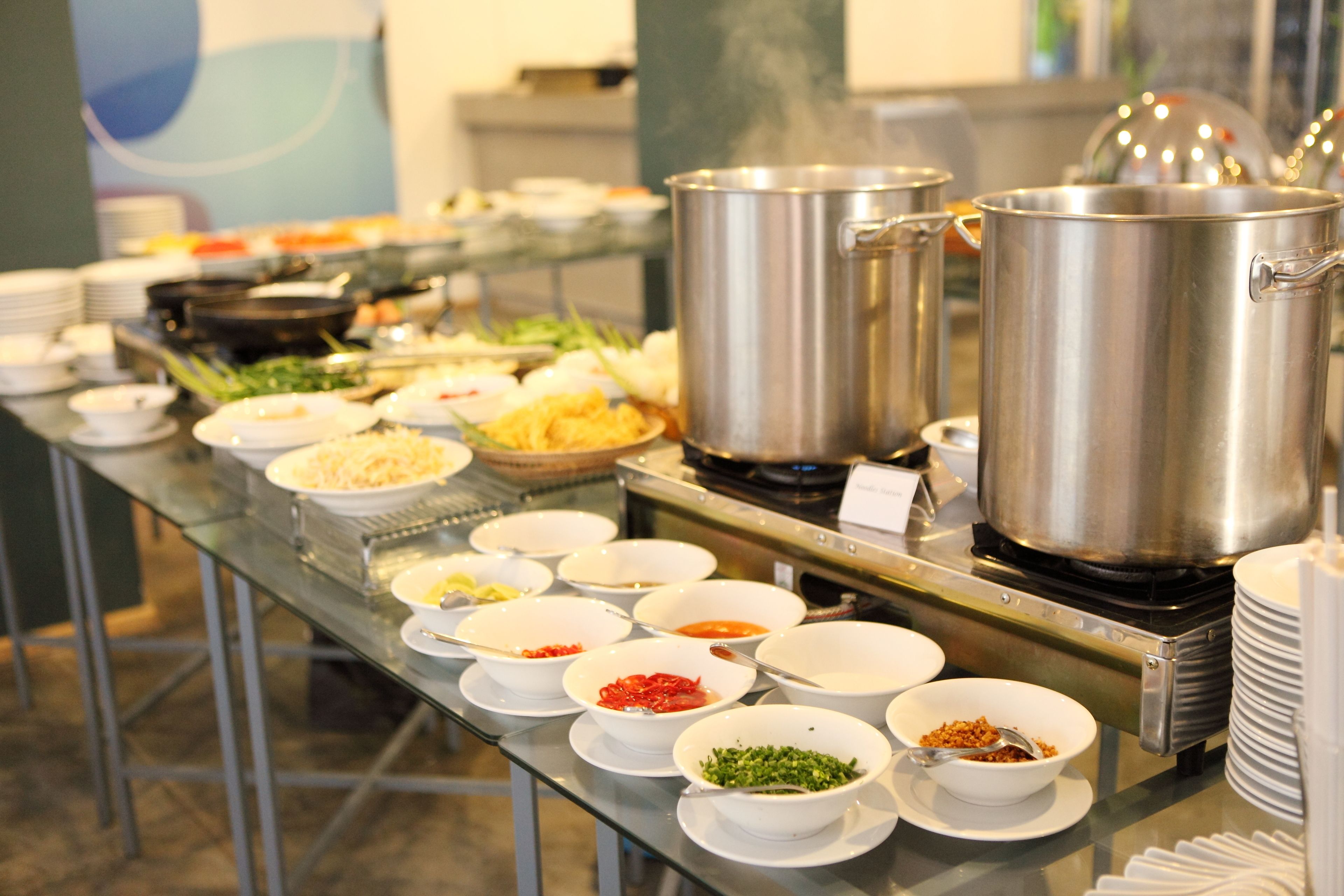 Breakfast buffet