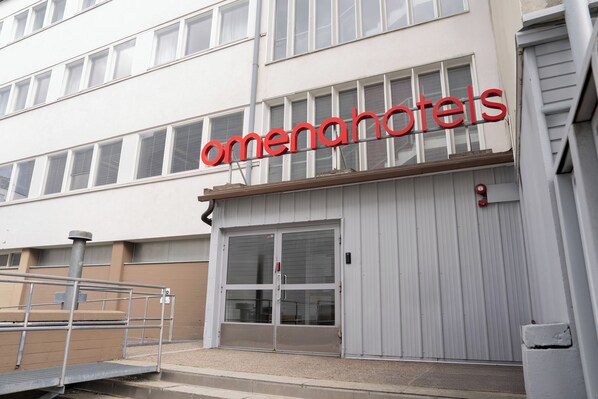 Majoituspaikan julkisivu