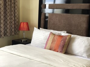Apartment, 2 Bedrooms | In-room safe, soundproofing, iron/ironing board, free WiFi - New Avon Apartments (Dar es Salaam)