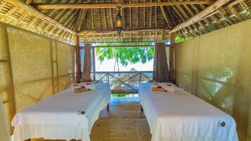 Body treatments, body wraps, body scrubs, facials