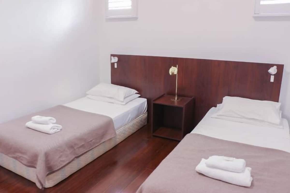 Desk, iron/ironing board, free WiFi, bed sheets