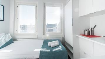 Premium bedding, free WiFi, bed sheets