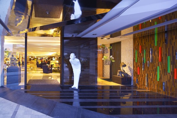 Entrée de l’hébergement