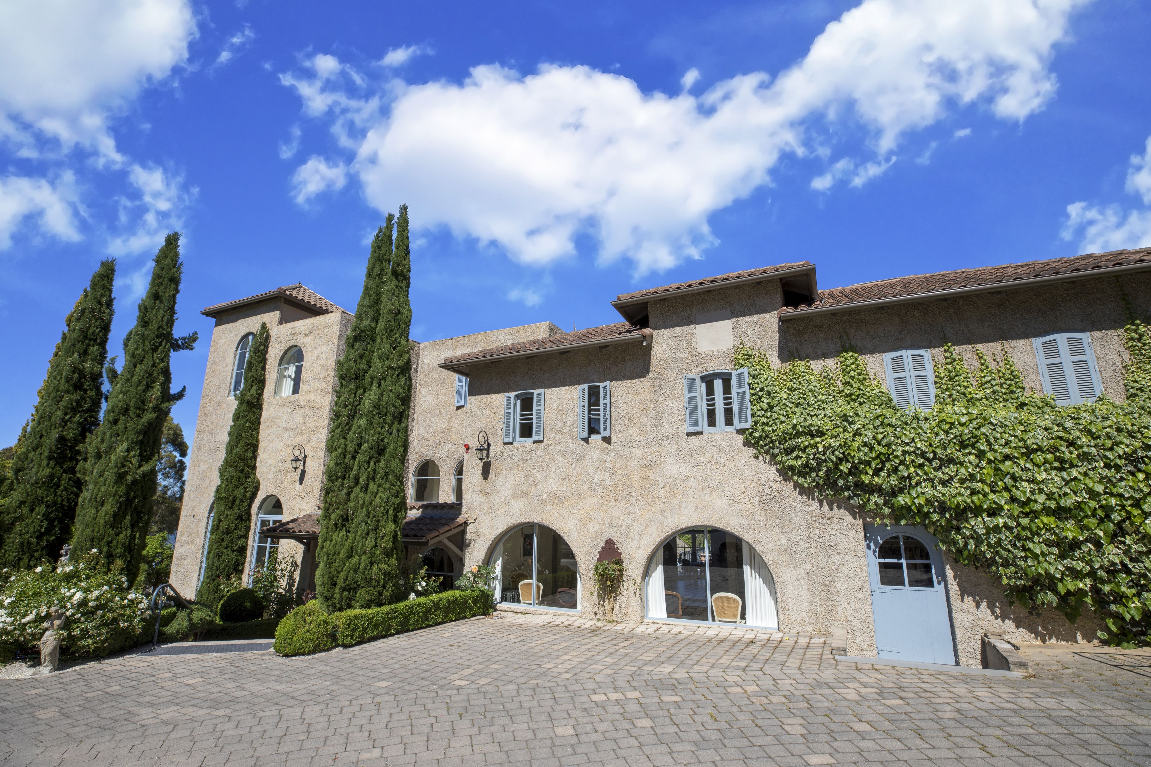 Voorkant van accommodatie