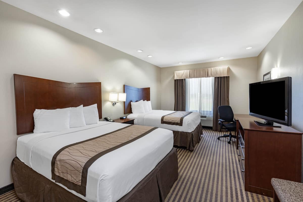 desk, blackout curtains, iron/ironing board, free wifi