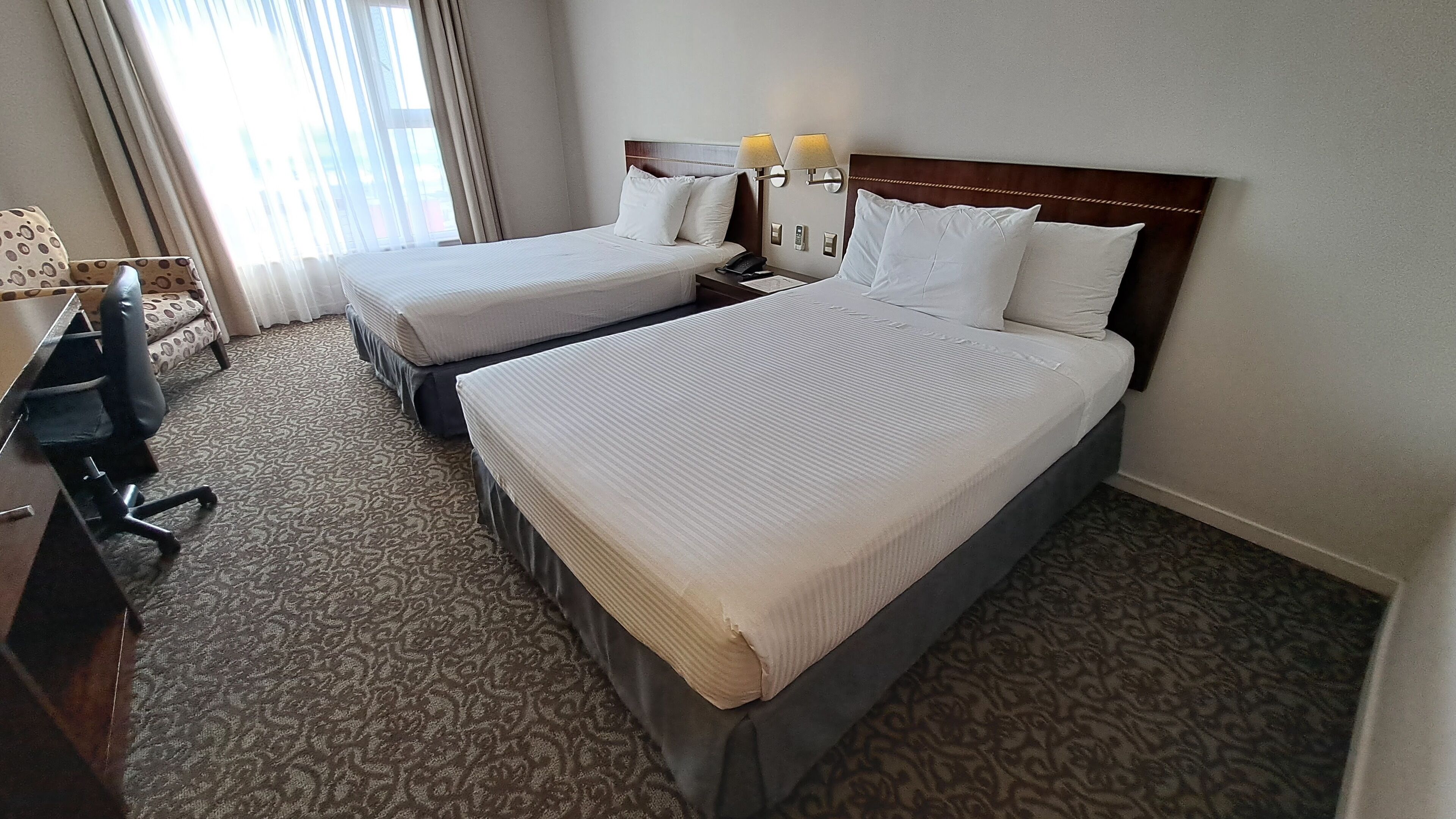 standard double room | minibar, in-room safe, desk, blackout curtains