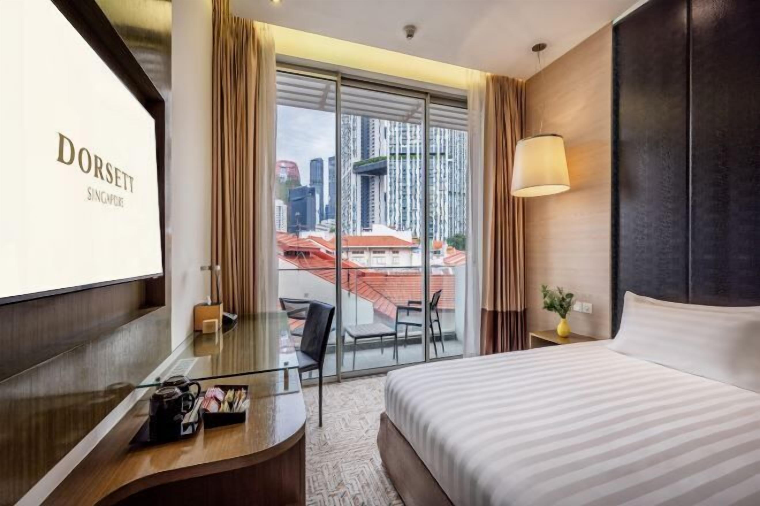 Minibar, in-room safe, desk, laptop workspace