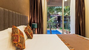 Junior Suite | Premium bedding, pillow-top beds, in-room safe, desk - Kabira Country Club (Kampala)