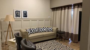 Sala de estar en el lobby