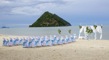 Área de bodas al aire libre