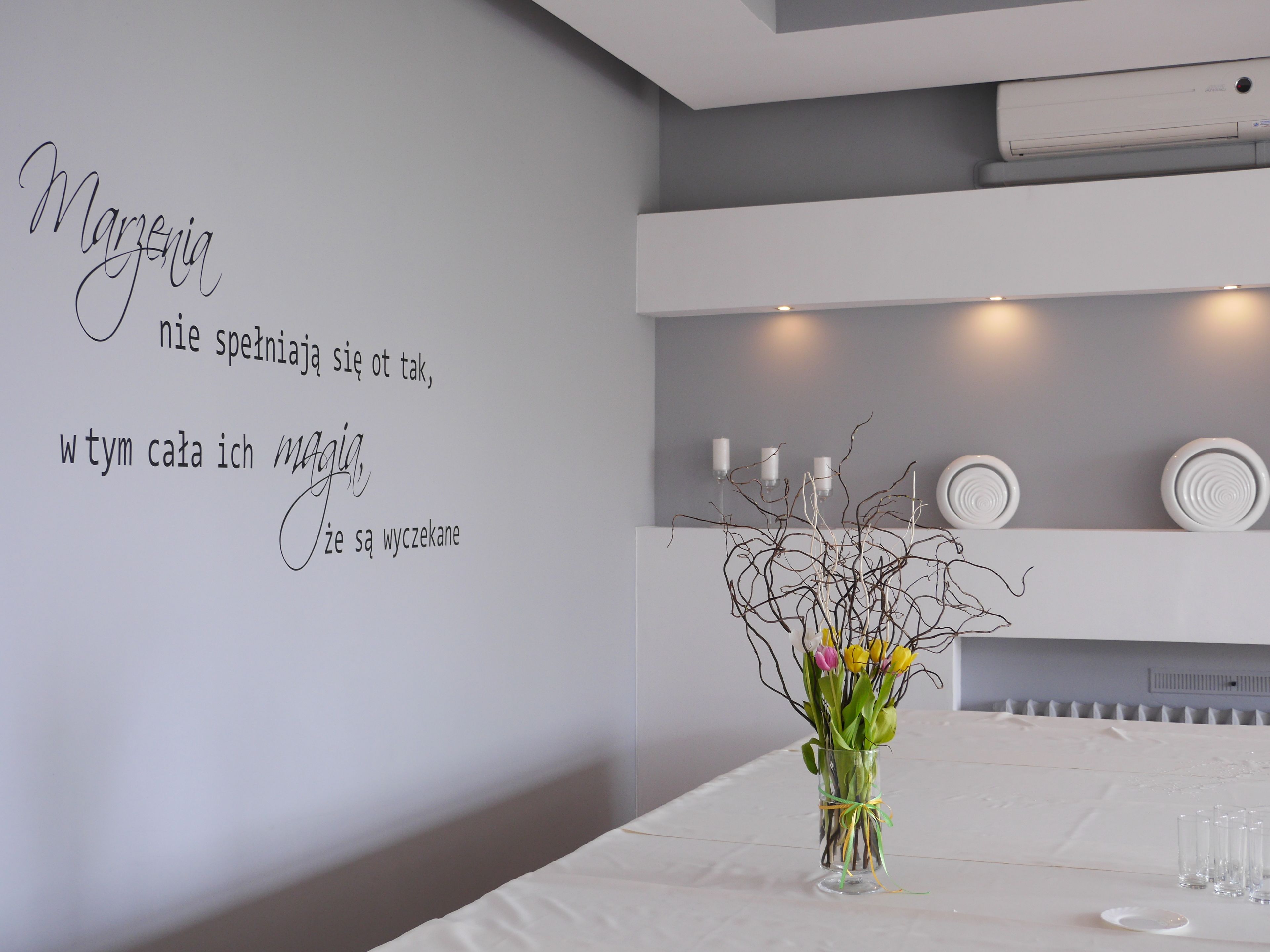 outdoor banquet area