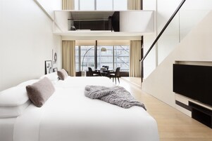 Family Suite (Loft) | 1 bedroom, premium bedding, down comforters, in-room safe