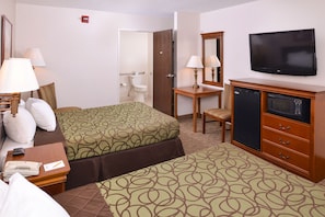 Schreibtisch, Verdunkelungsvorhänge, schallisolierte Zimmer