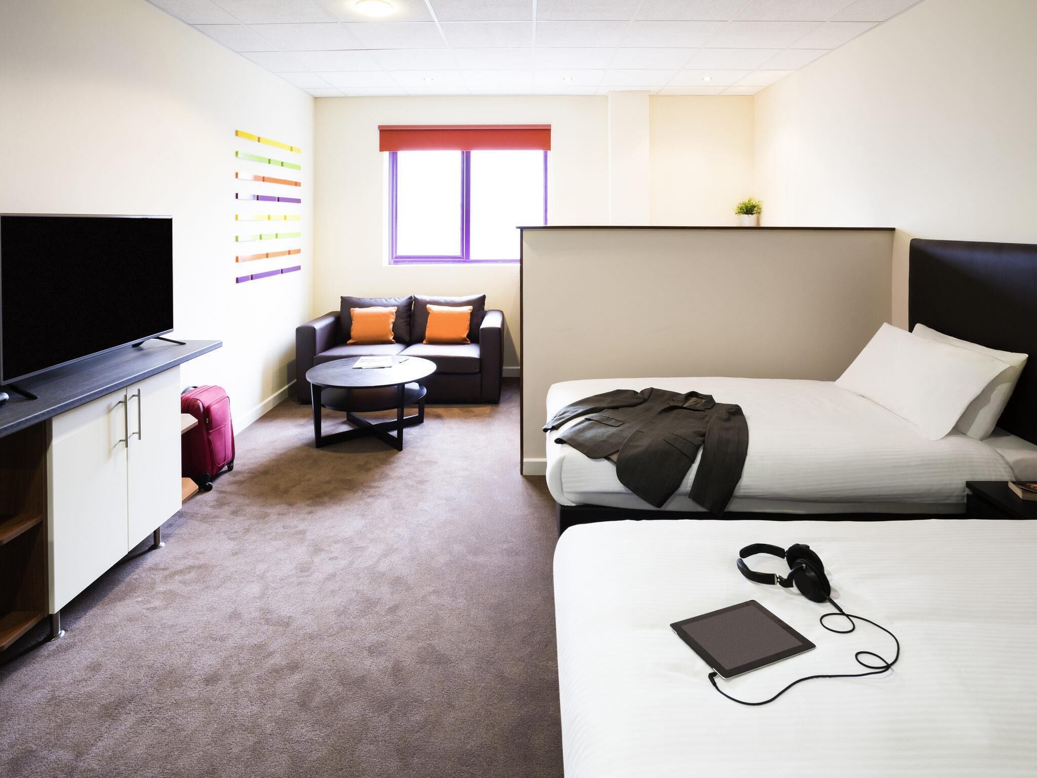 Room, 1 Double Bed (The Home from Home) | Pillowtop beds, in-room safe, desk, iron/ironing board