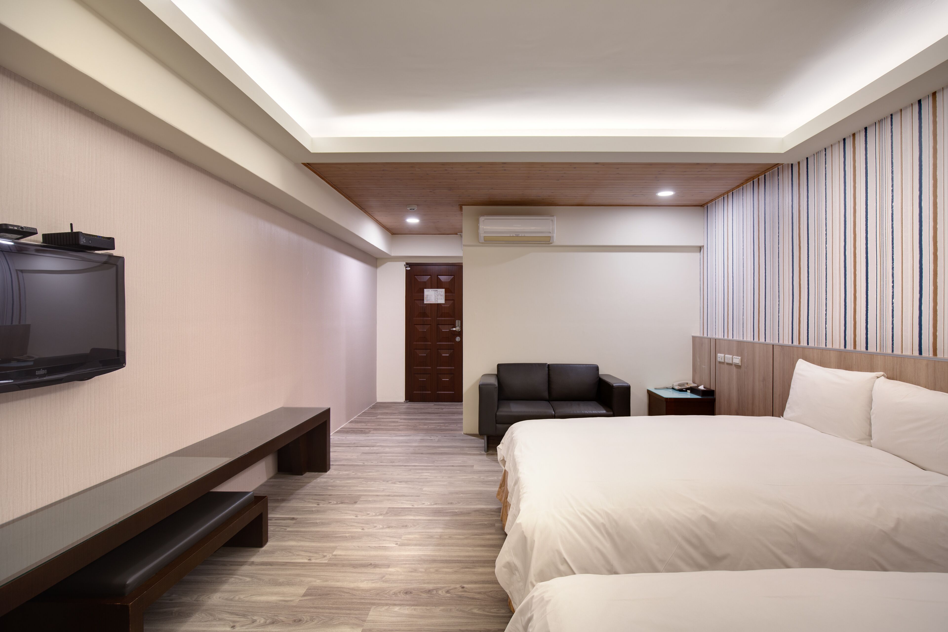 family quadruple room | down duvets, individually furnished, desk, blackout curtains