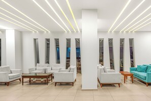 Sala de estar en el lobby