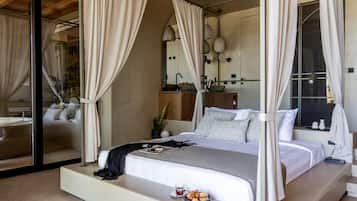 Cicada Suite, Private Pool Side Sea View | 1 bedroom, premium bedding, memory-foam beds, minibar