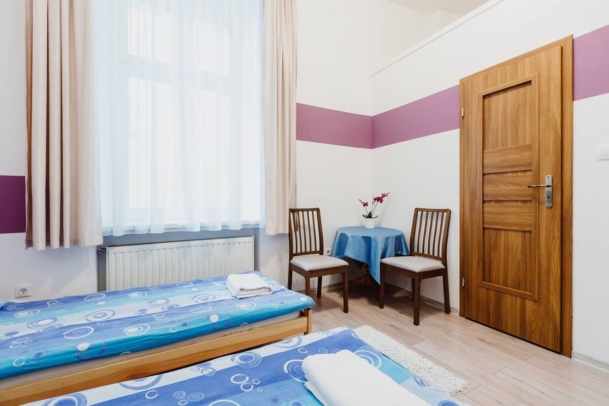 Camera Standard con 2 letti singoli, bagno privato | Biancheria da letto di alta qualità, una cassaforte in camera