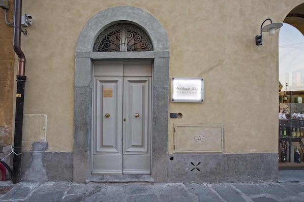Entrada de la propiedad