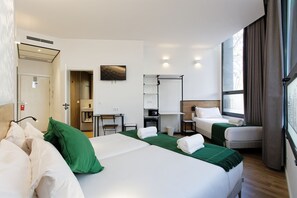 Superior Triple Room, City View | 1 bedroom, Egyptian cotton sheets, premium bedding, down comforters