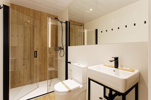 Family Room, City View | Bathroom | Shower, free toiletries, hair dryer, towels
