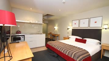 Studio Executive - icke-rökare - bubbelbad (Executive Spa Studio) | 3 sovrum, mörkläggningsgardiner, strykjärn/strykbräda och wi-fi