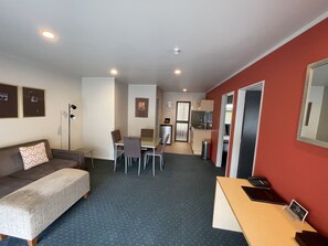 Standard Suite, 2 Bedrooms, Kitchen (Spa Apartment) | Living area