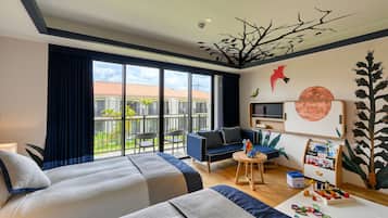 Chambre Familiale (with Nature, infant) | Vue depuis le balcon