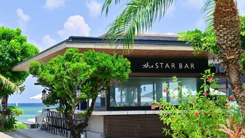 2 bars/lounges, poolside bar, beach bar