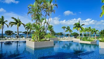 Indoor pool, outdoor pool, pool cabanas (surcharge), pool umbrellas