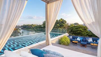 Rooftop pool