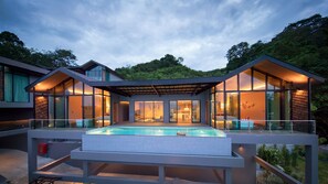 Villa, 2 Bedrooms, Sea View | In-room safe, desk, laptop workspace, blackout drapes - The Senses Resort & Pool Villas, Phuket (Patong)