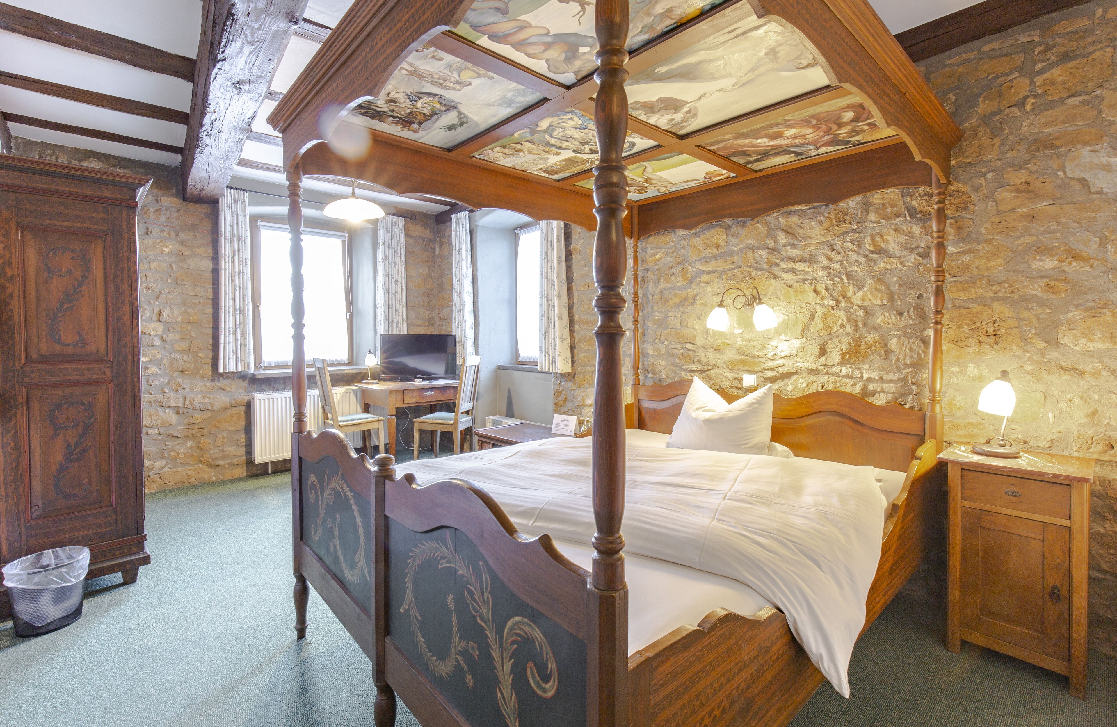 comfort double room | individually decorated, individually furnished, free wifi, bed sheets