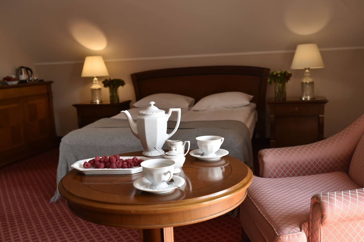 Superior suite | 1 slaapkamer, hypoallergeen beddengoed, een kluis op de kamer