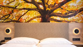 Habitación doble, 1 cama Queen size | Ropa de cama hipoalergénica, cunas gratuitas y wifi gratis