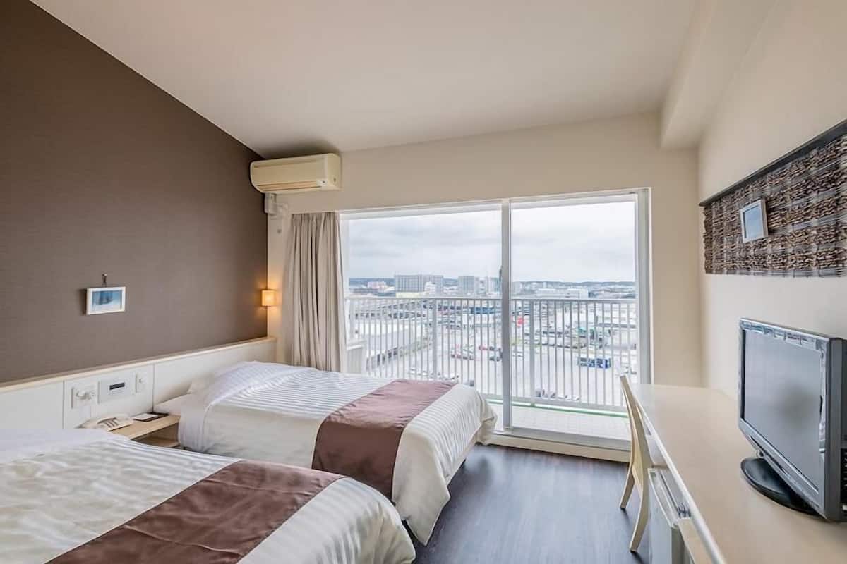 Blackout drapes, iron/ironing board (on request), WiFi (free)