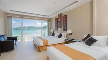 Free minibar items, in-room safe, desk, rollaway beds