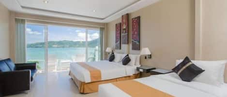 Free minibar items, in-room safe, desk, rollaway beds