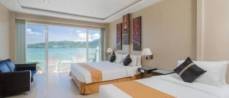 Free minibar items, in-room safe, desk, rollaway beds