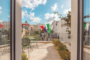 Deluxe Triple Room, Terrace, City View | Terrace/patio